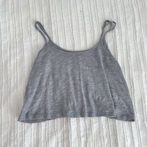 Target Grey Cropped Cami Size S